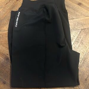 Black Calvin Klein Joggers, Size XL